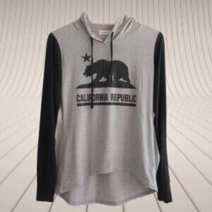 Sweet Gisele New York “California Republic” Embellished Hoodie